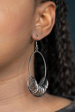 Load image into Gallery viewer, Halo Effect - Black Earrings