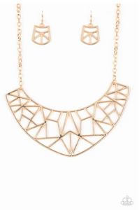Strike While HAUTE Gold Necklace