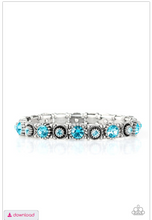 Load image into Gallery viewer, Heavy On The Sparkle - Blue Bracelet