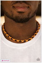 Load image into Gallery viewer, Hiker Haven - Orange Urban Necklace