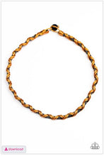 Load image into Gallery viewer, Hiker Haven - Orange Urban Necklace