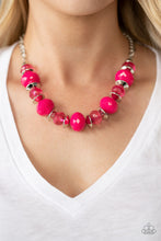 Load image into Gallery viewer, Hollywood Gossip - Pink Necklace