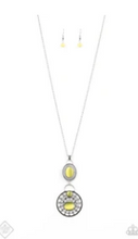 Load image into Gallery viewer, Hook, VINE, and Sinker - Yellow Moonstone - Necklace