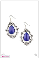 Load image into Gallery viewer, Icy Eden - Blue Earrings