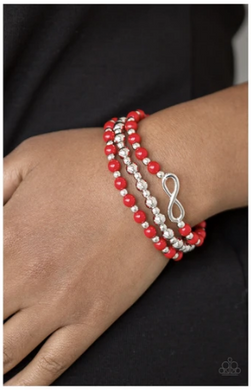 Immeasurably Infinite - Red Bracelet