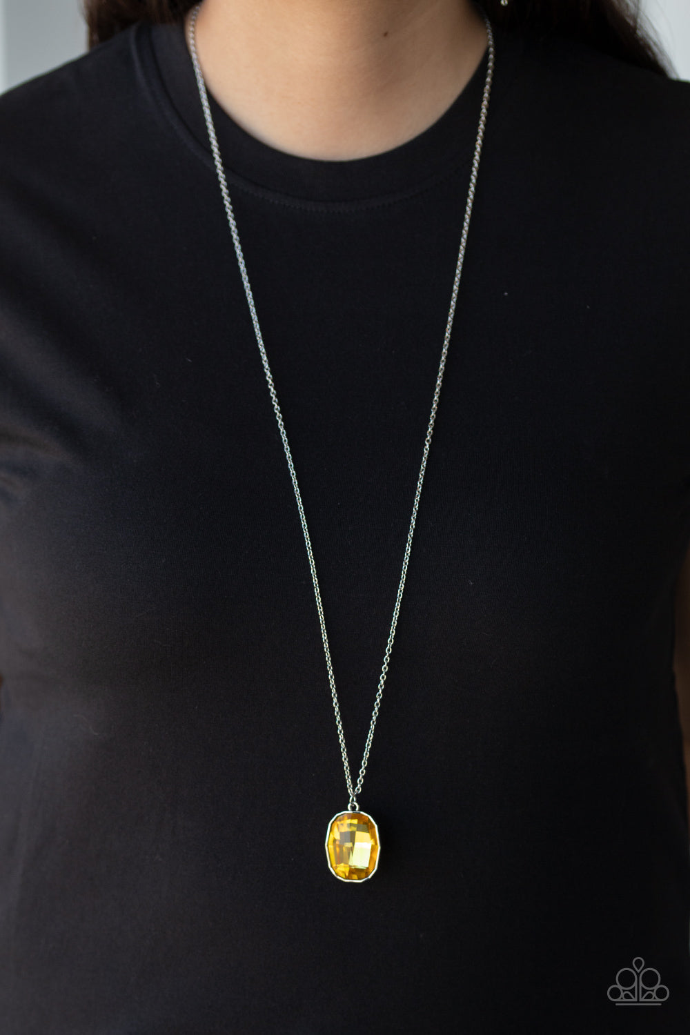 Imperfect Iridescence - Yellow Necklace