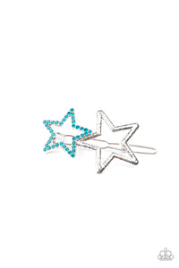 Lets Get This Party STAR-ted! - Blue Hair Clip **Pre-Order**