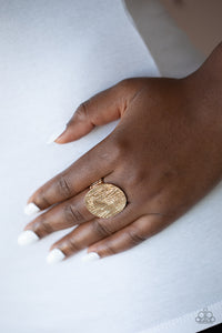 Lined Up - Gold Ring