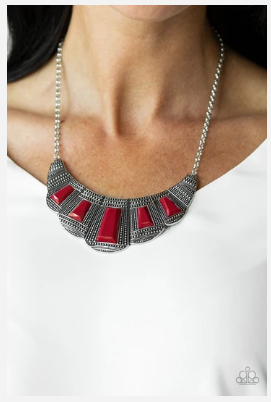 Lion Den-Red Necklace