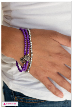 Lovers Loot - Purple Bracelet