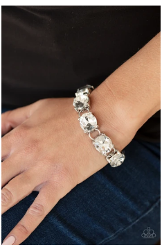 Mind Your Manners - White - Bracelet