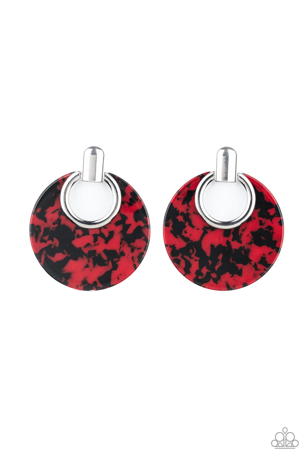Metro Zoo - Red Earrings