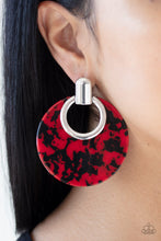 Load image into Gallery viewer, Metro Zoo - Red Earrings