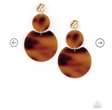Load image into Gallery viewer, Miami Mariner-Brown Earrings
