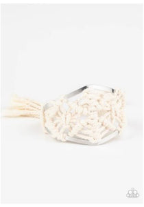 Macramé Mode - Cream/White Bracelet