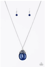 Load image into Gallery viewer, NIGHTCAP AND GOWN - BLUE NECKLACE