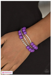 New Adventures - Purple Bracelet