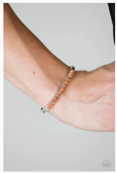 New Age Traveler - Orange Bracelet