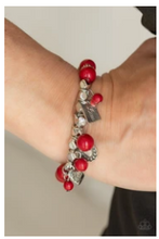Load image into Gallery viewer, One True Love - Red  Charm - Bracelet