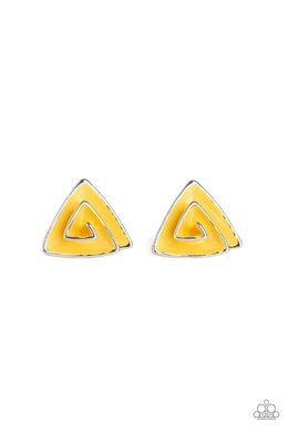 On Blast - Yellow Earrings **Pre-Order**