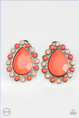 So Spring Season - Orange Clip-On