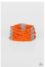 Load image into Gallery viewer, Outback Odyssey - Orange Seed Beads - Bracelet
