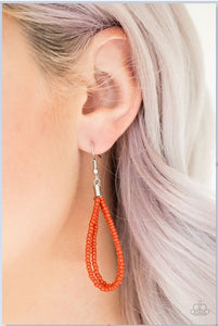 A Standing Ovation - Orange Necklace