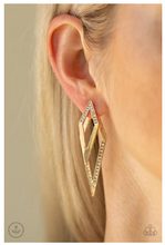 Load image into Gallery viewer, POINT-BANK - GOLD EARRINGS