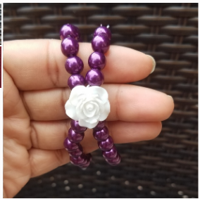 Posh and Posy Purple Bracelet