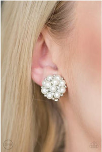 Par Pearl -White - Earrings