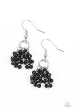 Load image into Gallery viewer, Party Posh Princess - Black Earrings
