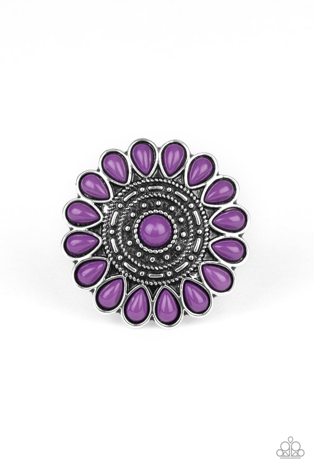 Posy Paradise - Purple Ring