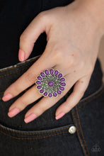 Load image into Gallery viewer, Posy Paradise - Purple Ring