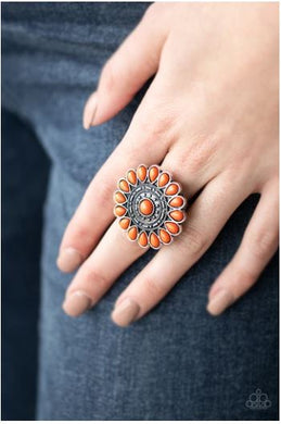 Posy Paradise - Orange - Ring