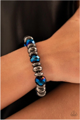 Power Pose Blue Bracelet