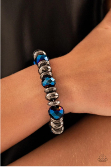 Power Pose Blue Bracelet