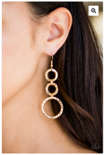 Load image into Gallery viewer, Radical Revolution Gold earrings
