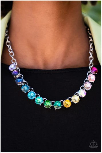 Rainbow Resplendence - Multi - Necklace