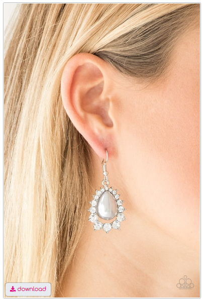 Regal Renewal - Silver Earrings