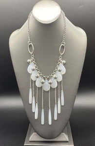 Roaring Riviera - Silver Necklace