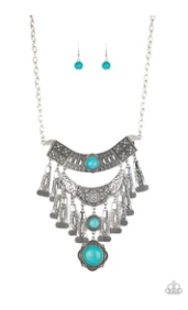 Sahara Royal - Blue Necklace