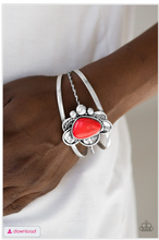 Load image into Gallery viewer, Sahara Sunflowers - Red Bracelet