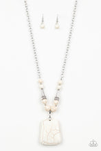 Load image into Gallery viewer, Sandstone Oasis - White Necklace