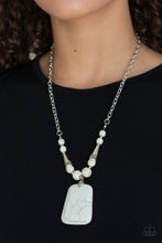 Load image into Gallery viewer, Sandstone Oasis - White Necklace