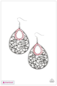 Seize The Stage - Pink Earrings