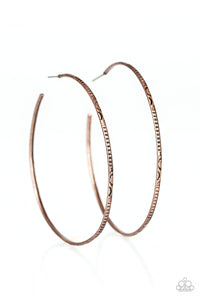 Sleek Fleek - Copper Earrings