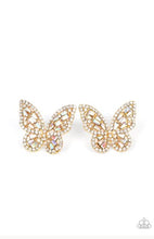 Load image into Gallery viewer, Smooth Like FLUTTER - Gold - Earrings