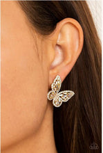 Load image into Gallery viewer, Smooth Like FLUTTER - Gold - Earrings