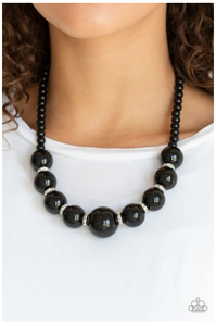 SoHo Socialite - Black Necklace