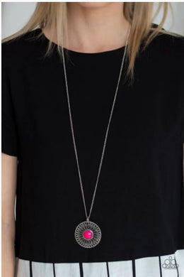 So Solar - Pink - Necklace